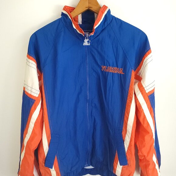 Vtg Gators University of Florida Jacket Men's XL Full Zip Embroidered Starter - Picture 1 of 16